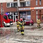 Wrocław: Pożar na Kościuszki. Trwa akcja straży pożarnej  Autor: Jakub Jurek\