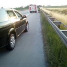 Autostrada A4 jest zablokowana po wypadku  Autor: OSP KSRG Gniechowice