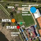 Mapka miasteczka biegowego.  Autor: Stowarzyszenie Pro-Run Wrocław (pro-run.pl)