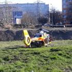 Lądował śmigłowiec LPR  Autor: AUTO-HARD