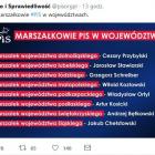 To ta grafika wywołała oburzenie marszałka Cezarego Przybylskiego  Autor:...