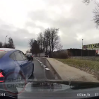 Pościg policyjny za audi. Jest nagranie szaleńczej jazdy [WIDEO]  Autor: STOP CHAM