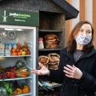 Lodówka przy Urzędzie Miejskim Wrocławia na ul. Hubskie  Autor: UM Wrocławia