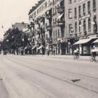 Frankfurterstr. (ul. Legnicka), na wysokości dawnej rzeźni miejskiej na zachód. Po...