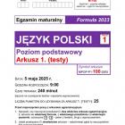  Arkusze CKE - Matura z języka polskiego na poziomie podstawowym&nbsp; 
