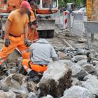 Remont na skrzyżowaniu Powstańców Śląskich z Hallera  Autor: MPK Wrocław