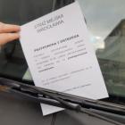 Kierowca ciężarówki obsługującej budowę przy ul. Komuny Paryskiej odmówił przyjęcia...