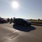 Karambol na A4.  Autor: bas
