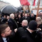 80. miesięcznica smoleńska na Krakowskim Przedmieściu (10 grudnia 2016 r.), wyróżnienie...