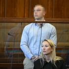 Oskarżony Tomasz G. napadł na pocztę. Początek procesu.  Autor: Łukasz Woźnica