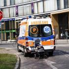Wypadek przy Powstańców Śląskich  Autor: Magda Pasiewicz