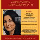 Zaginęła Emilia Marciniak. 18-latka wyszła z domu 8 sierpnia  Autor:...