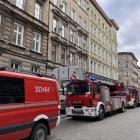 Pożar na Komuny Paryskiej. Na miejscu sześć wozów strażackich  Autor: Jakub Jurek