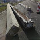 Wypadek na drodze S5 koło Kryniczna  Autor: Czytelnik