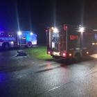 Samochód spalił się doszczętnie. Policja ustala, co się stało  Autor: OSP KSRG Wierzbno