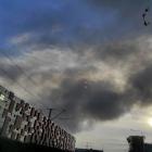 Wrocław: Duży pożar na Gądowie. Strażacy dojeżdżają na miejsce  Autor: Czytelnik