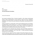List europosła Roberta Biedronia do marszałka Cezarego Przybylskiego  Autor: mat. prasowe