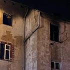 Pożar przy ul. Głogowskiej w Legnicy  Autor: KM PSP Legnica