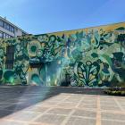 Nowy mural  Autor: Uniwersytet Przyrodniczy