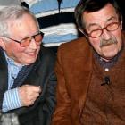 Tadeusz Różewicz i Günter Grass  Autor: Michał Kobyliński/Wikimedia Commons