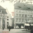 Rok 1903. Palarnia kawy Otto Stieblera na pl. Teatralnym 5  Autor: fotopolska.eu