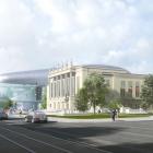 Sala koncertowa w Ostrawie, projekt w trakcie realizacji.  Autor: Archiwum Stevena Holla