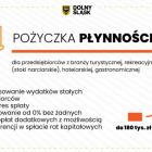 Pomoc dla branży turystycznej  Autor: UMWD