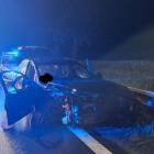 Śmiertelny wypadek koło Środy Śląskiej  Autor: Komenda Państwowej Straży Pożarnej w...