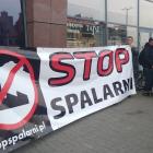 Protest przeciwko budowie spalarni śmieci.  Autor: Andrzej Borek
