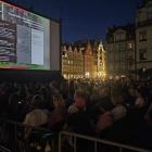 Tłumy na wrocławskim Rynku, festiwal mBank Nowe Horyzonty  Autor: Kinga Mierzwiak