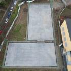 Zobacz najnowsze zdjęcia budowy hali i kortów tenisowych przy SP nr 72 we Wrocławiu....