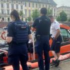 Akcja przy mostach Uniwersyteckich  Autor: Dolnośląskie WOPR
