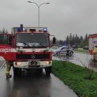 Wypadek w Iwinach  Autor: Zdjęcia dzięki Pomoc Drogowa AUTO-HARD&PIEKARSKI PATROL