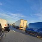 Pożar tira i korki - autostrada A4  Autor: Anna Karolina Ścibor