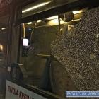 52-latek uszkodził szybę w autobusie.  Autor: Policja wrocławska