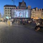 Tłumy na wrocławskim Rynku, festiwal mBank Nowe Horyzonty  Autor: Kinga Mierzwiak