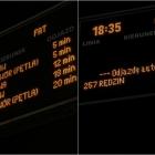 Oba zdjęcia były zrobione w odstępie 10 minut. O godz. 17.35 i o godz. 17.45  Autor:...