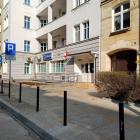 Ulica Grunwaldzka - obecnie trwa tu przebudowa chodnika. Wzięto pod uwagę potrzeby osób...