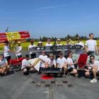 Zespół JetStream z Akademickiego Klubu Lotniczego na zawodach SAE Aero Design West...