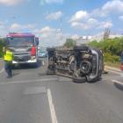 Wypadek przy Gądowiance  Autor: Pomoc Drogowa AUTO-HARD