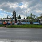 Pieszy wpadł pod tramwaj koło zajezdni Borek  Autor: Maciej Moroz