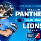 Liga europejska: Panthers Wrocław kontra Prague Lions na Stadionie Olimpijskim we...