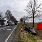 Na drodze krajowej nr 25 w Drołtowicach koło Oleśnicy doszło do śmiertelnego wypadku....