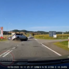 Ale wypadek! 70-letni kierowca audi przesadził z brawurą  Autor: STOP CHAM
