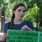Poniedziałkowy briefing przy ul. Świdnickiej  Autor: Marta Gołębiowska
