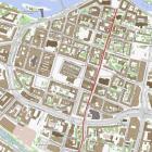 Orientacyjny przebieg nowej trasy rowerowej.  Autor: Wrocławskie Inwestycje
