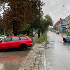 Wypadek na wjeździe do Wrocławia. Auto na środku drogi  Autor: UNIWER AUTO
