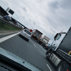 Korek na autostradzie A4 pod Wrocławiem  Autor: Czytelnik