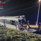 Śmiertelny wypadek. Autokar zderzył się z pociągiem  Autor: 112 Polkowice