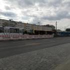 Popołudniowy korek pojazdów MPK na Legnickiej, przed skrętem na Kozanów  Autor: mgo